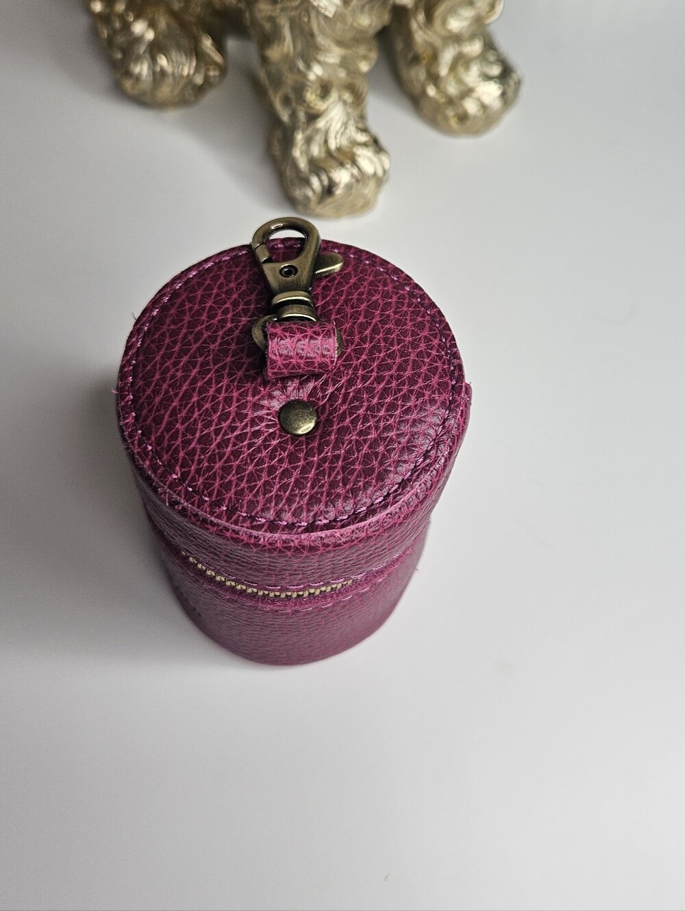 Portland Leather Goods Rollie Pouch Cosmo Pink - Picture 4 of 10